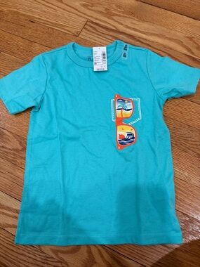 The Children's Place Summer Sunglasses T Shirt 4T Brand New With Tags